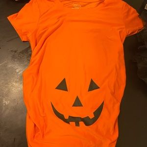 Halloween maternity shirt